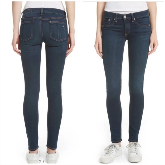 Rag & Bone Mid rise 28x30 Skinny Bedford - Picture 11 of 11